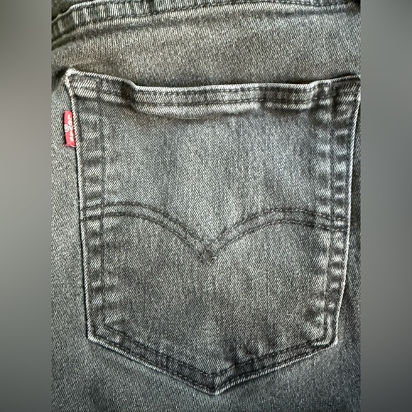 Levi’s 511 Men’s Slim Fit Jeans W36 L30 Black Gray Stretch Denim - Picture 6 of 13